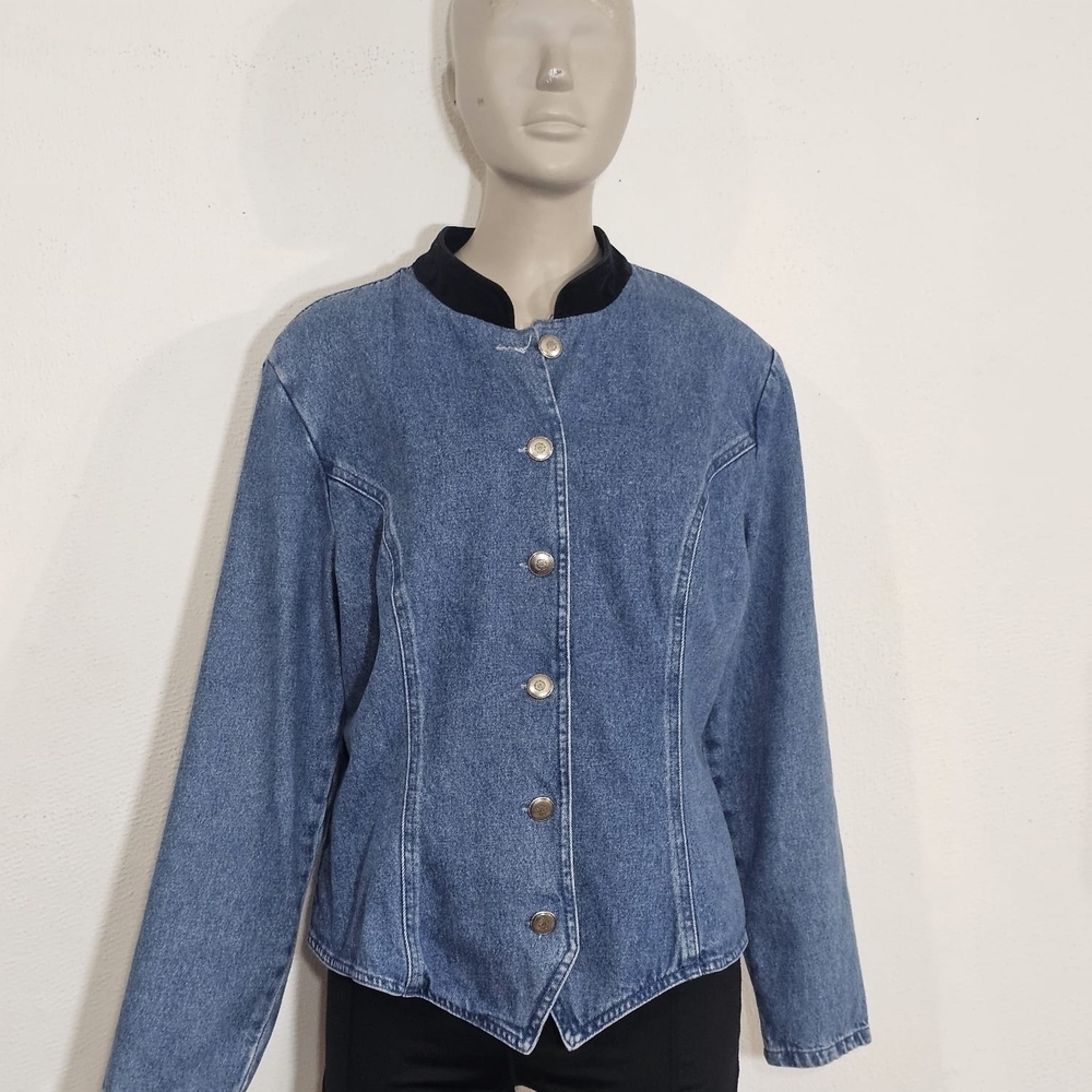 Stonebridge Women's Blue Denim Jacket View 6